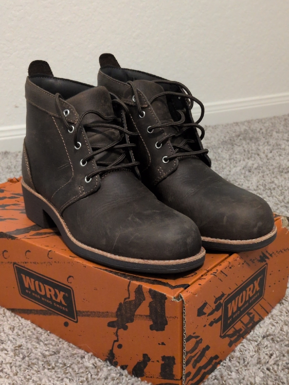 Red Wing Steel Toe Boots